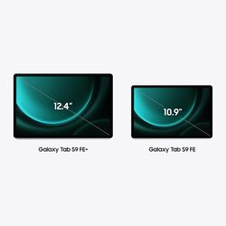 Samsung Galaxy Tab S9 FE+ 5G 256GB Storage 12GB Ram, S Pen Included, Silver UAE Version X616
